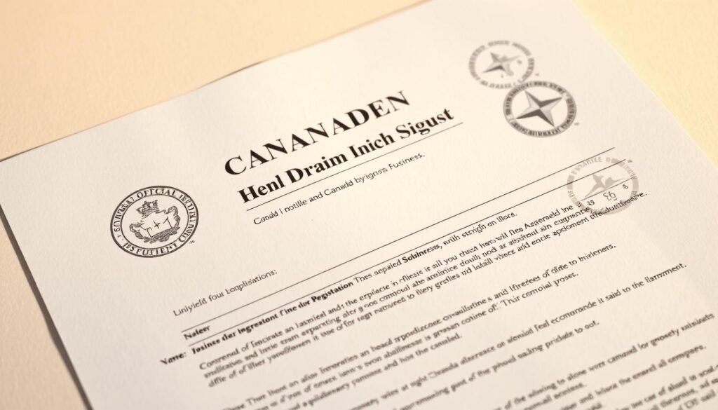 Canadian business registration