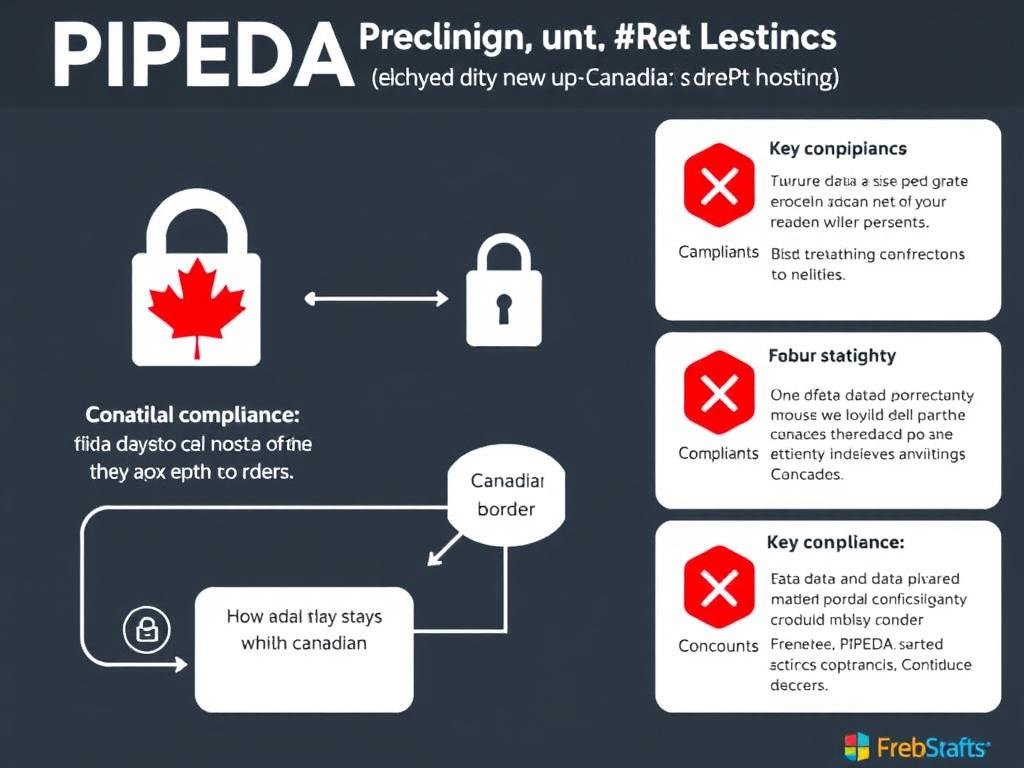 Canadian data privacy compliance diagram showing PIPEDA requirements Canadian data privacy compliance diagram showing PIPEDA requirements