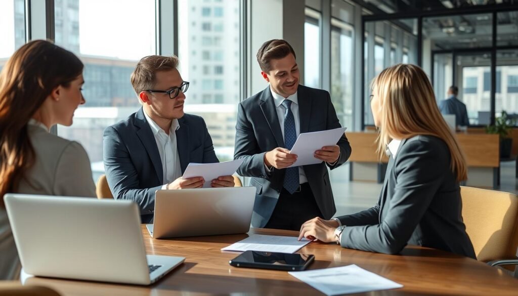 Canadian professional providing consulting services to a client