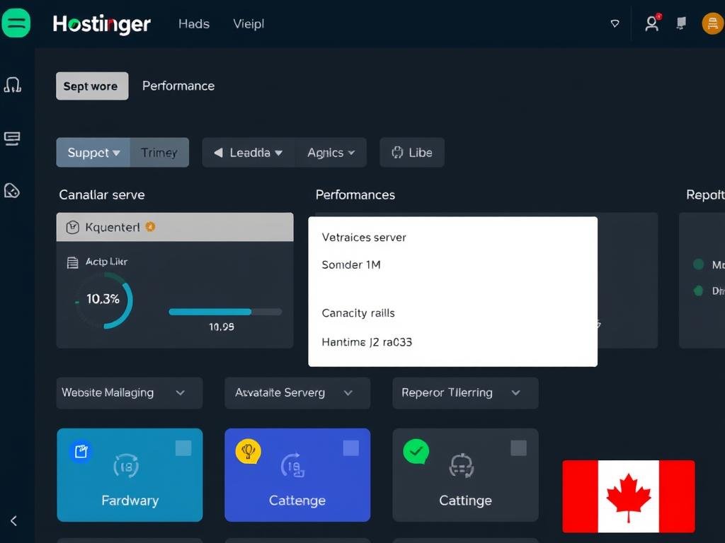 Hostinger's Canadian server infrastructure and control panel Hostinger's Canadian server infrastructure and control panel